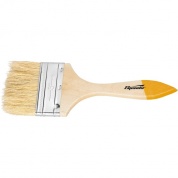 Кисть плоская Slimline 3/4", натуральная щетина, деревянная ручка SPARTA