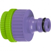Адаптер пластмассовый, 1/2"-3/4"-1", внутренняя резьба PALISAD