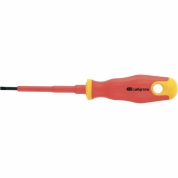 Отвертка диэлектрическая SL3*75mm, CrV, до 1000В, двухкомпонентная рукоятка СИБРТЕХ