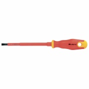 Отвертка диэлектрическая SL5,5*125mm, CrV, до 1000В, двухкомпонентная рукоятка СИБРТЕХ