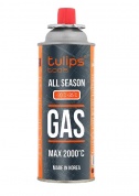 Цанговый баллон с газом Tulips Tools 220г IG13-220
