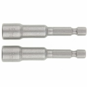 Биты с торцевыми головками 8 mm- 65 mm. 2 шт. MATRIX