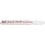 Полотна для электролобзика по металлу, 3 шт. T118AF, 55 х 1,2мм, Bimetal MATRIX Professional