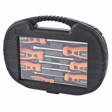 Набор отверток СrV, в пластмассовом боксе, 8 штук SPARTA