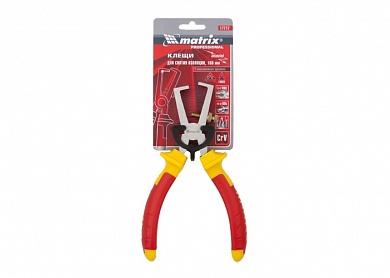 Клещи для снятия изоляции Insulated, 160мм, двухкомпонентные рукоятки MATRIX PROFESSIONAL