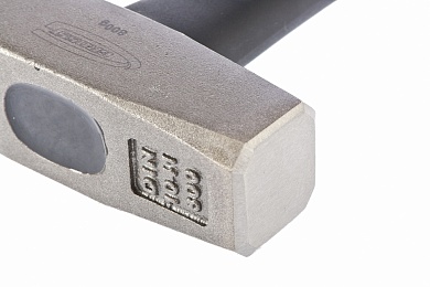 Молоток слесарный, 800 г, квадратный боек, фибергласовая обрезиненная рукоятка GROSS