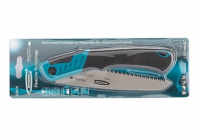 Пила по дер. PIRANHA,складная, для кэмп.и сада,150 мм,9-10TPI,зуб3D,подкал.зуб,2-ком.рук. GROSS