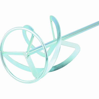 Насадка для миксера, для тяжелых растворов,140 х 590 мм, оцинкованный, хвостовик резьба М14 MATRIX