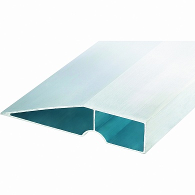 Правило алюминиевое "Трапеция", 1 ребро жесткости, L-1,5 м СИБРТЕХ Россия