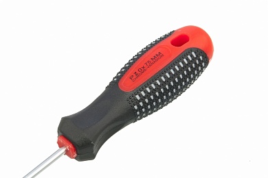 Отвертка Fusion, PZ 0 x 75 мм, CrV, 3-х компонентная рукоятка "anti slip" MATRIX