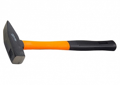 Молоток слесарный, 500 г, фибергласовая обрезиненная рукоятка SPARTA