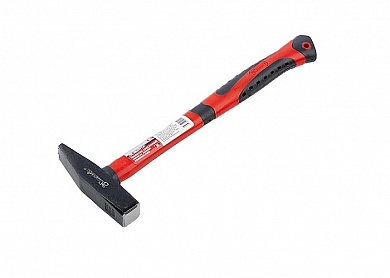 Молоток слесарный, 200 г, фибергласовая обрезиненная рукоятка MATRIX