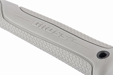 Молоток слесарный, 300 г, квадратный боек, фибергласовая обрезиненная рукоятка GROSS