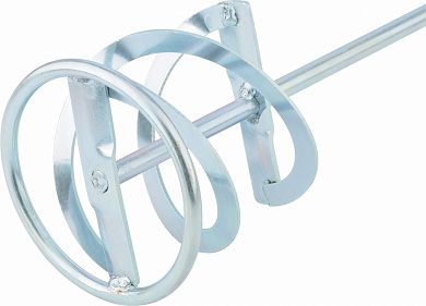 Миксер для красок и штукатурных смесей, 80 х 400 мм, оцинкованный, хвостовик SDS Plus MATRIX