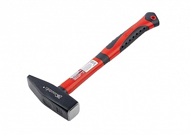 Молоток слесарный, 1000 г, фибергласовая обрезиненная рукоятка MATRIX