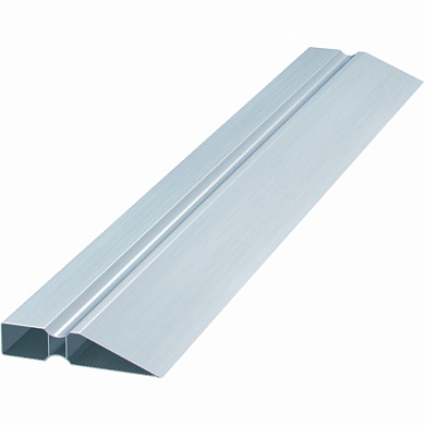 Правило алюминиевое, двойной захват, 2 ребра жесткости, L-3,0 м MATRIX