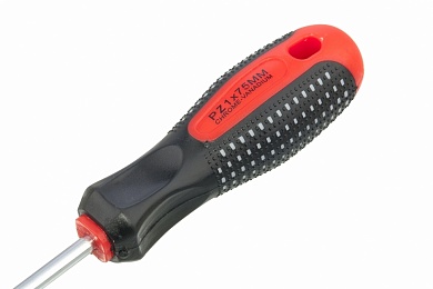 Отвертка Fusion, PZ 1 x 75 мм, CrV, 3-х компонентная рукоятка "anti slip" MATRIX