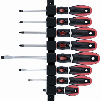 Набор отверток "Era", 8 штук, CrV, трехкомпонентная рукоятка Matrix